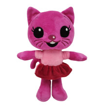 Peluche di gatto in stile cartone animato, 23 cm