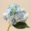 Artificial Hydrangea Stem - Blue, 37cm 5