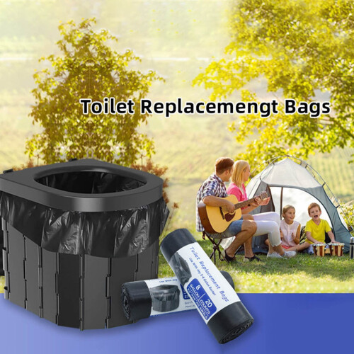 Saco de higiene biodegradável 60x65cm – 30L para camping 1