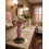 Pink Black Crushed Diamond Side Table 60x40cm 2