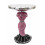 Pink Black Crushed Diamond Side Table 60x40cm 1