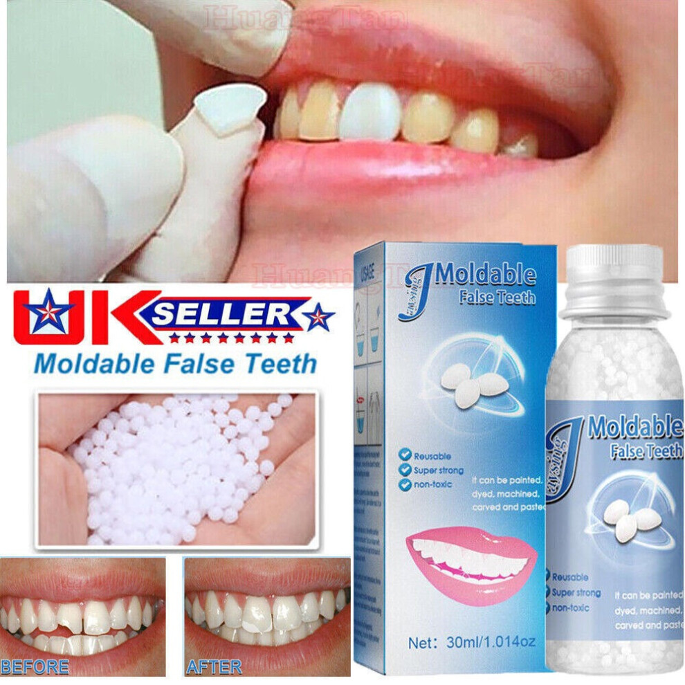 Permanent Strong Teeth Tooth Repair Dental Cement Cavity Filling Kit Fake Teeth