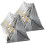 2-pack PET-nödtält silver 1