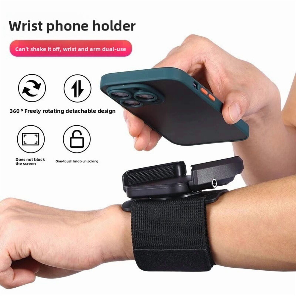 360 Rotating Wrist Phone Holder For All Smartphones 9149926414889