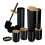 7-Piece Plastic & Bamboo Bathroom Accessories Set 1