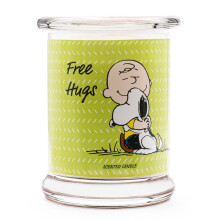 Peanuts Scented Candle - Glass Jar, Home Fragrance