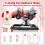 4-in-1 Adjustable Baby Walker - Red Car Design 5
