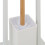 Silla de baño en bambú y acero inoxidable. 9