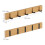 Wall Coat Rack with Folding Bamboo Hooks 4