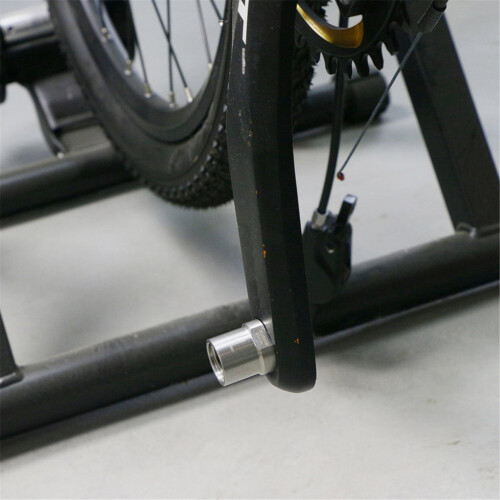 Extensores de pedal de bicicleta de 9/16 polegadas em aço inoxidável (par) 1