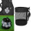 FEAMOS Portable Golf Ball and Tee Storage Net Bag with 2