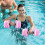 DAMAI Water Weights Aquatic Dumbbells 2PCS High-Density 5