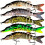 2PC Multi-Jointed Swimbait Lure Slow-Sinking Segmented Bass 2