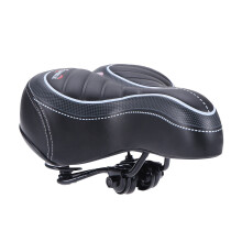 Sottosella per mountain bike in acciaio nero, 26x6 cm