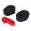 Pacote com 2 câmaras de ar para bicicleta 700x35–43c com fitas de aro 1