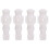 witte harsfiguren voor tafelvoetbal 1