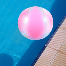 Pink Inflatable Playground Balls Outdoor Indoor 4pcs