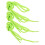 Shoe Straps Light Green Elastic 3 Pairs 1