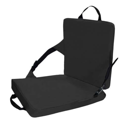 Siège de stade pliable avec support dorsal