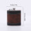 Leather Hip Flask Stainless Steel 7 oz 2