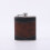 Leather Hip Flask Stainless Steel 7 oz 3
