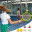 Badminton Racket Set Parent-Child Dual Use 2 Rackets 2 Balls 2
