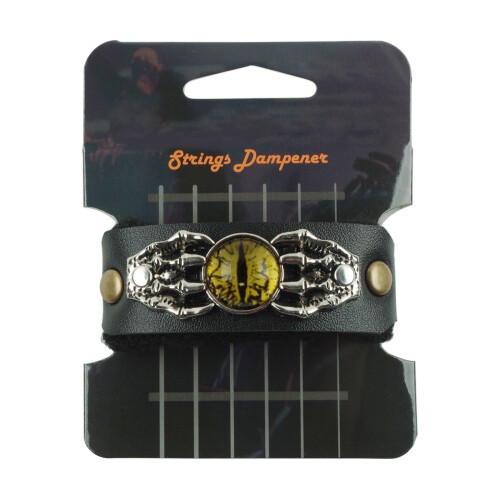 Guitar Strings Muter Fretboard Assistant Guitar Beam-Yellow
