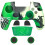 Hama 6in1 Set Schutzhülle Skin Soccer für PS5 Controller 2