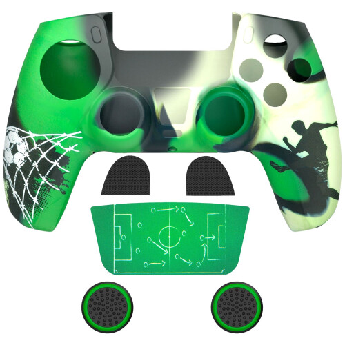 Hama Kit di accessori 6 in 1 "Calcio" per controller PlayStation 5 1