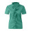 Women's short-sleeved ruffled blouse/shirt work uniform-Orange L 7