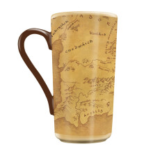 Lord of the Rings Map Mok, 470ml Inhoud, Keramiek