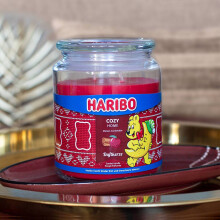 Large Glass Jar Scented Candle - Sweet Fragrance