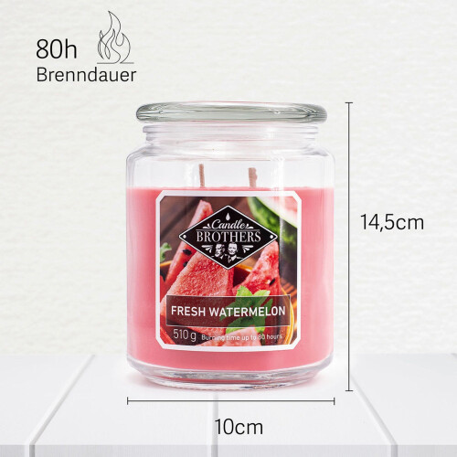 Vela perfumada con dos mechas para relajarse 2