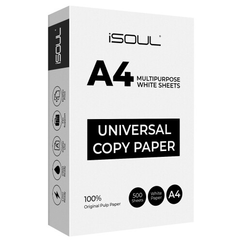 iSOUL Printer Paper, A4 Copy Paper, Printer Paper, Printer Copiers Paper