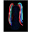 LED Light Up Rainbow Spaghetti Headband 1