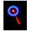 13" LED Light Up Windmill Wand, Red 2