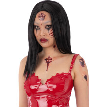 Smiffys Make-Up FX, Occult Wound Tattoo Transfers
