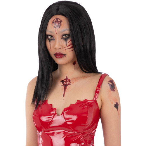 Smiffys Make-Up FX, Occult Wound Tattoo Transfers