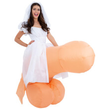 Bride On Inflatable Penis