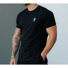 Gymking Fundamental Jersey Tshirt Black UK XS