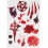 Smiffys Make-Up FX, Occult Wound Tattoo Transfers 3
