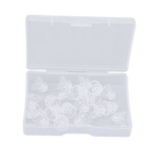 Sound Aid Close Dome 8mm Doble Capa Transparente