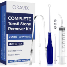 ORAVIX Tonsil Stone Remover, Tonsil Stone Removal Kit, Tonsillolith Remover Tool, Tonsil Cleaner, Fight Bad Breath, Tonsil Stone Removal Tool