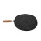 Couvercle Anti-Éclaboussure Silicone Bois Cuisine Noire 6