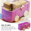 Conteneur Rangement Violet Enfants 4