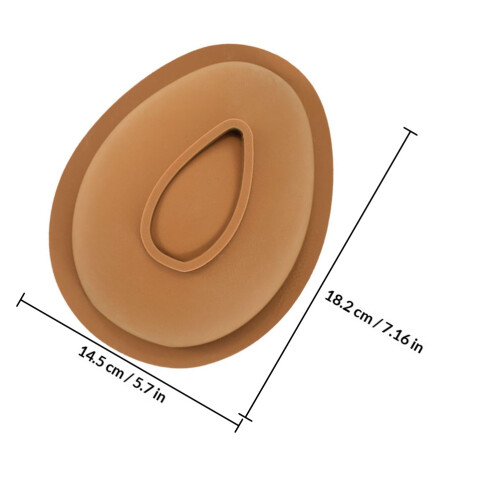 Moule Cuisine Silicone Forme Œuf Easter DIY 1