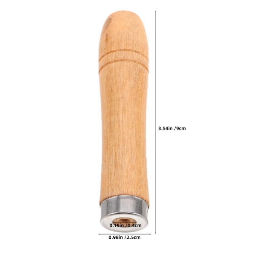 30Stk Bbq- Holzgriff Mit Gewindeeinsatz Hitzeschutz Khaki 1