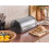 Beliani Bread Bin FRIANDISE Stainless Steel Silver 4
