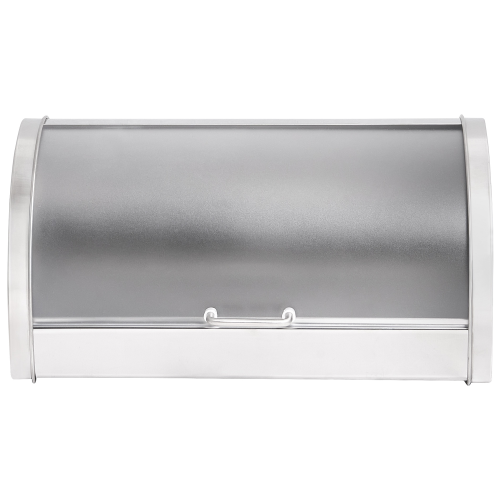Beliani Bread Bin FRIANDISE Stainless Steel Silver 2