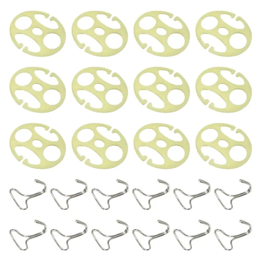 Fasteners Chuck And Locking Clip Automotive Seat Cover- Yellow 7627001442771